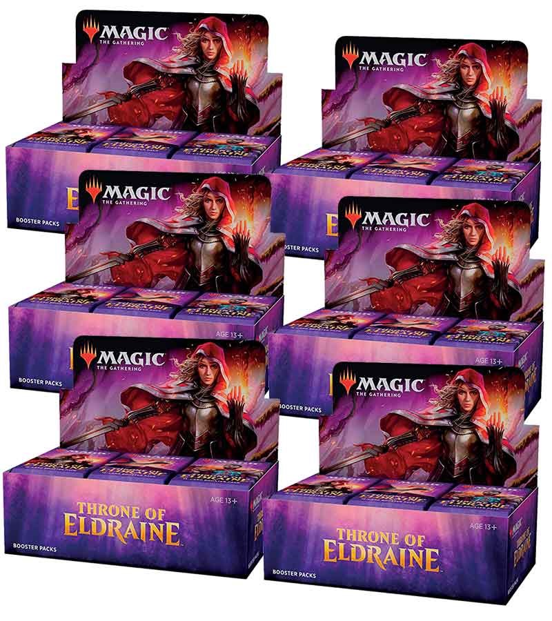 Booster-Umkarton · Throne of Eldraine Draft Booster Box Case