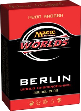 Deck · 2003 World Championship Deck Peer Kroger