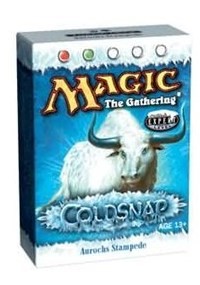 Deck · Coldsnap Theme Deck Aurochs Stampede