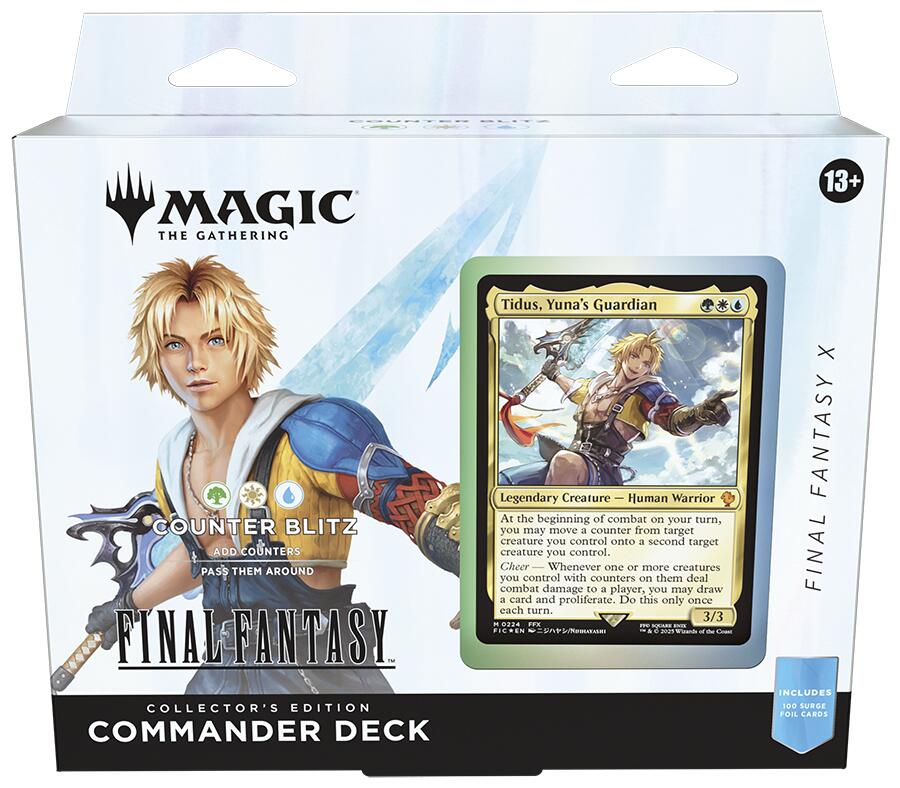 Deck · Final Fantasy Commander Deck Counter Blitz Collectors Edition