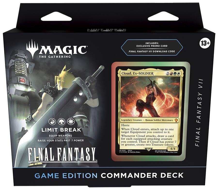 Deck · Final Fantasy Commander Deck Limit Break Game Edition