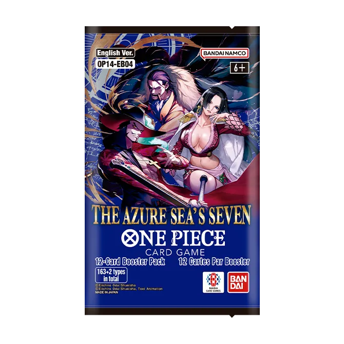 BOOSTER PACK -THE AZURE SEA’S SEVEN- [OP14-EB04] – Booster Pack