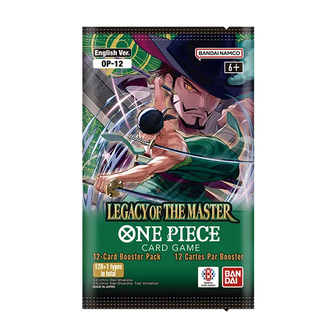 BOOSTER PACK -LEGACY OF THE MASTER- [OP-12] – Booster Pack