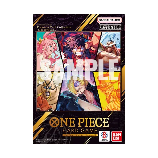 One Piece Premium Card Collection – 6 Assort Vol. 2 – Japanische Ausgabe
