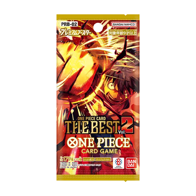 One Piece Premium-Booster ONE PIECE CARD THE BEST 2 – PRB-02