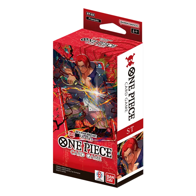 DECK POUR DÉMARRAGE -ROUGE Shanks- [ST-23]