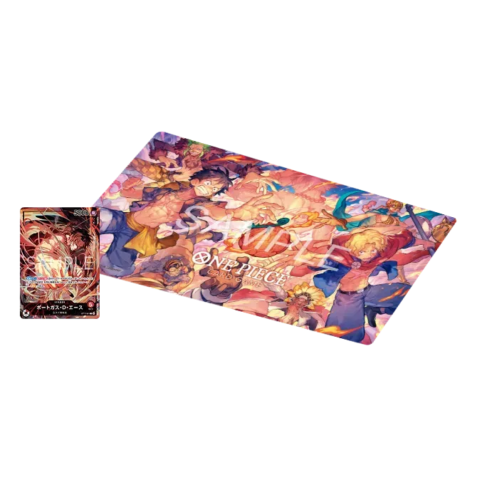 One Piece Spielmatten- und Karten-Set · playmat_flame-flame-fruit – Japanische Ausgabe