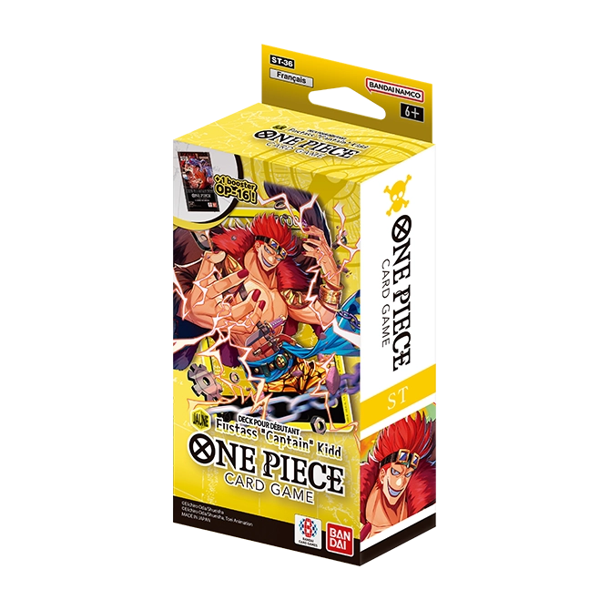 DECK POUR DÉBUTANT -JAUNE Eustass "Captain" Kidd- [ST-36]