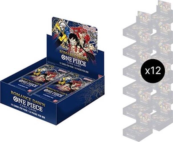 One Piece Romance Dawn - Booster Box Case (Wave 1 - Blue) – Englisch