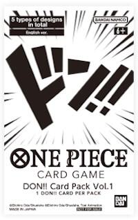 One Piece DON!! Card Pack Vol. 1 – Englisch