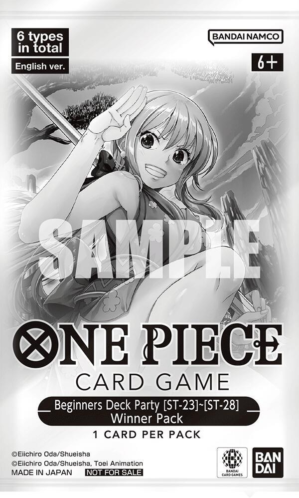 One Piece Beginners Deck Party [ST-23] - [ST-28] Winner Pack – Englisch