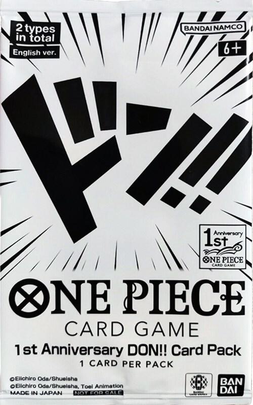 One Piece 1st Anniversary DON!! Card Pack – Englisch