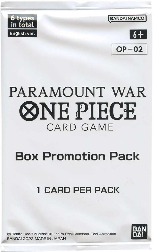 One Piece Box Promotion Pack – Englisch – Paramount War