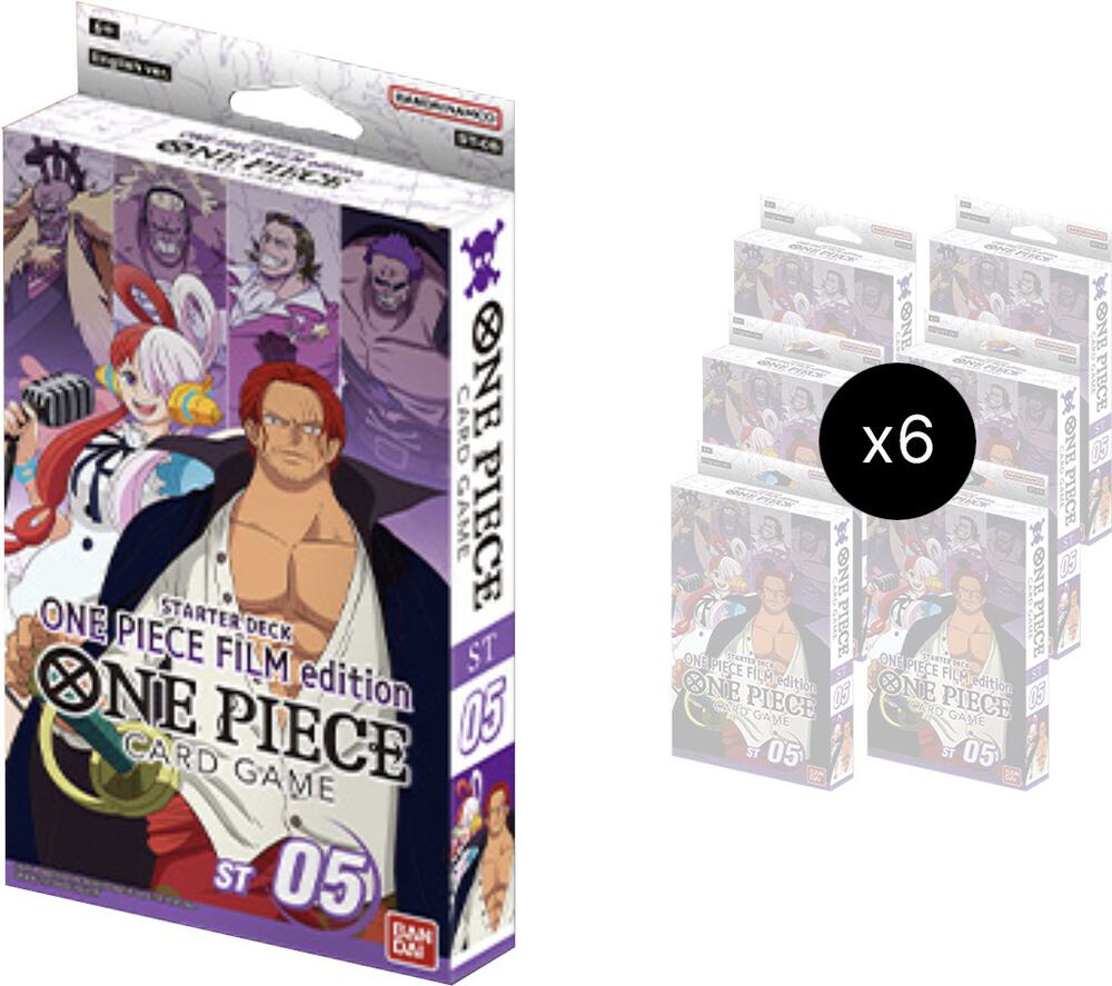 One Piece Starter Deck 5: Film Edition Display – Englisch
