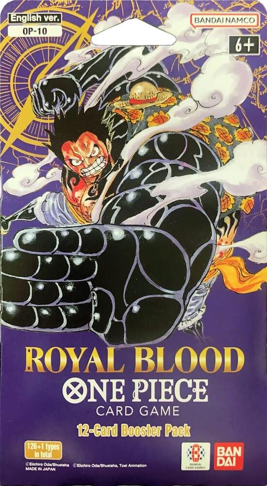 One Piece Royal Blood - Sleeved Booster Pack – Englisch