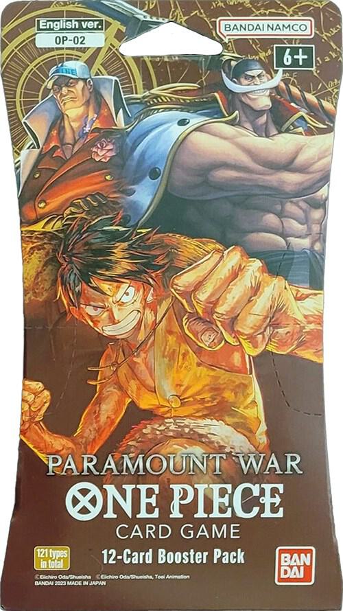 One Piece Paramount War - Sleeved Booster Pack – Englisch