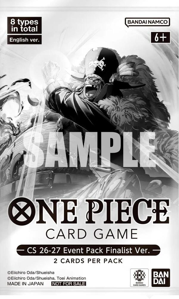One Piece CS 26-27 Event Pack Finalist Ver. – Englisch