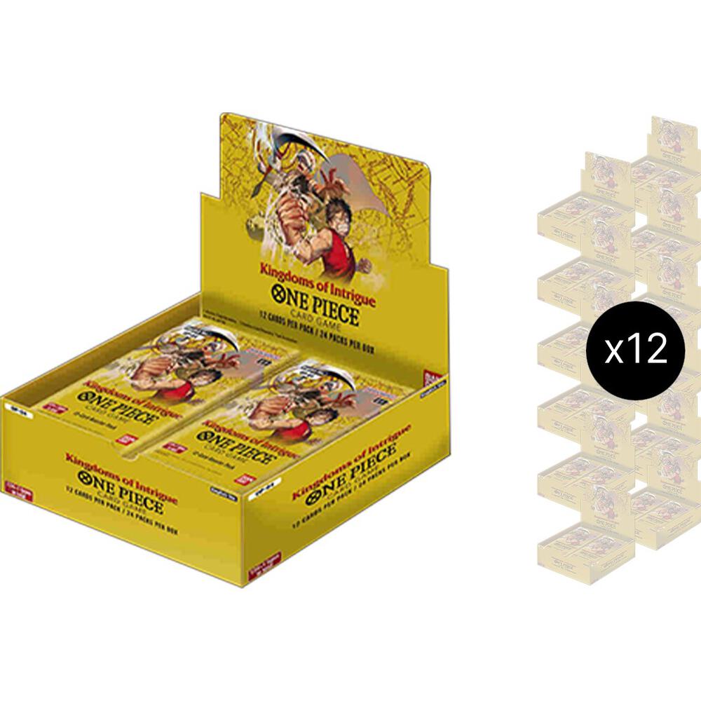 One Piece Kingdoms of Intrigue - Booster Box Case – Englisch