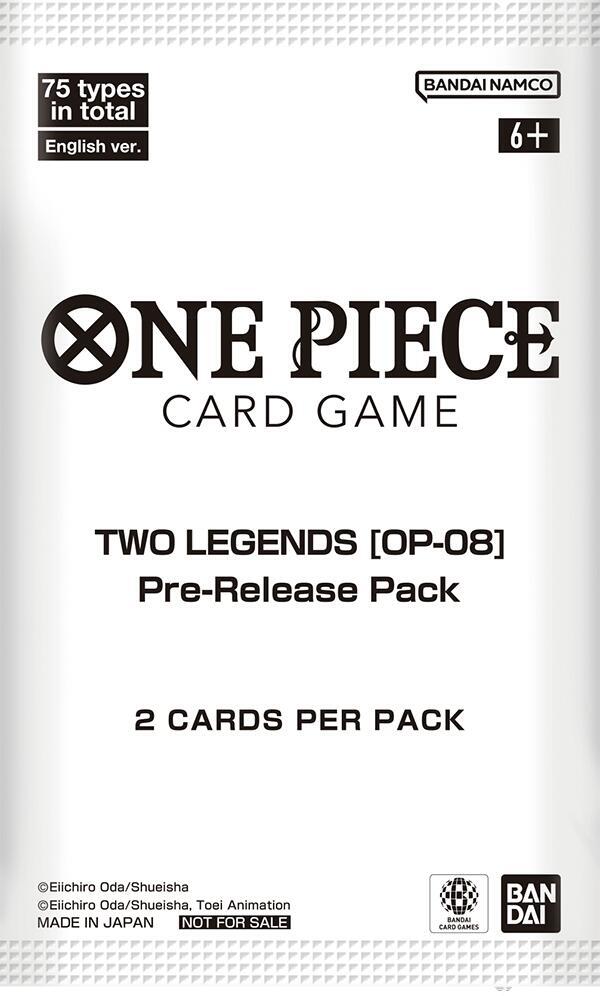 One Piece Two Legends - Pre-Release Pack – Englisch