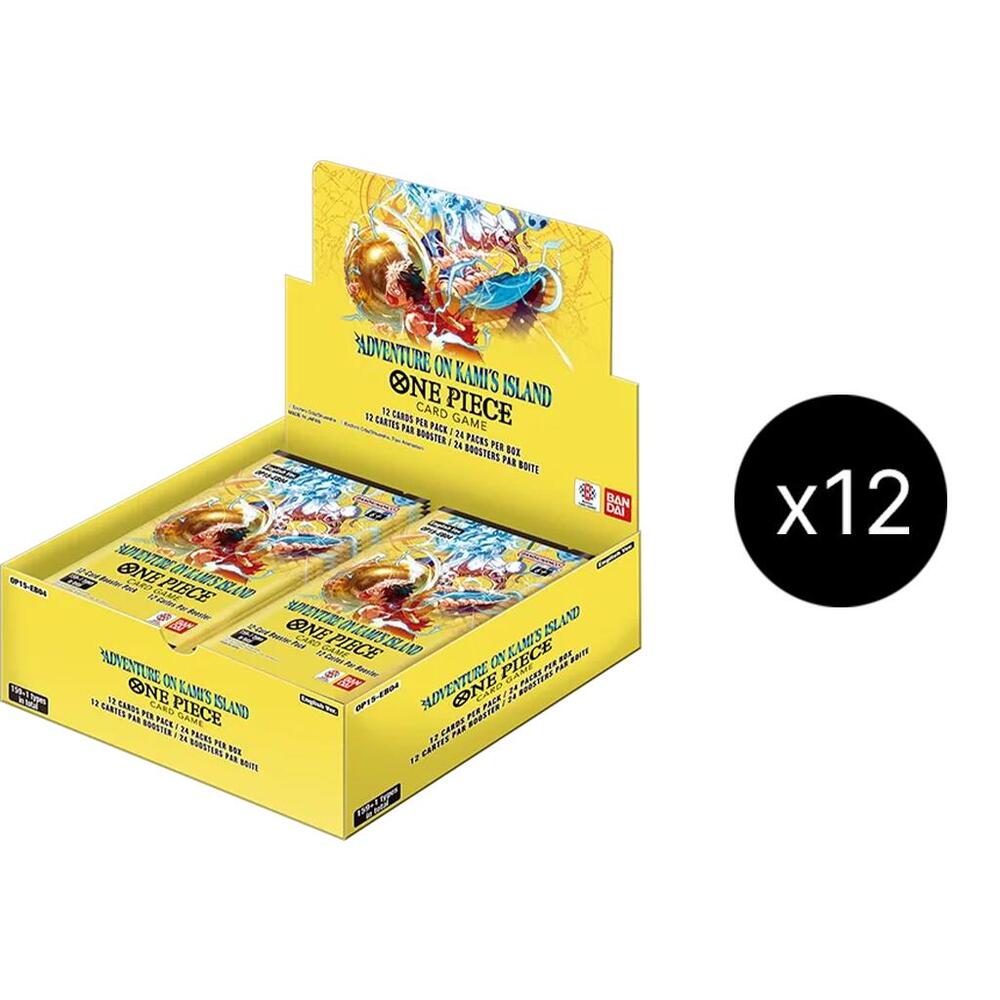 One Piece Adventure on Kami's Island Booster Box Case – Englisch