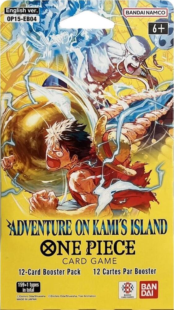One Piece Adventure on Kami's Island - Sleeved Booster Pack – Englisch