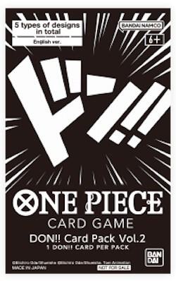 One Piece DON!! Card Pack Vol. 2 – Englisch
