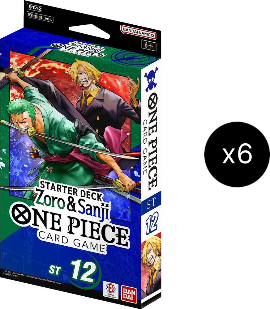 One Piece Starter Deck 12: Zoro and Sanji Display – Englisch