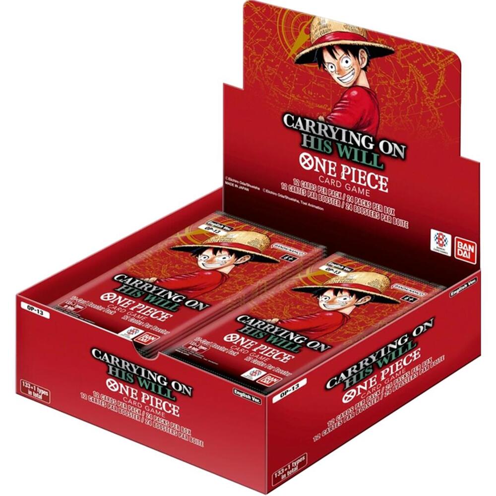 One Piece Carrying On His Will Booster Box – Englisch