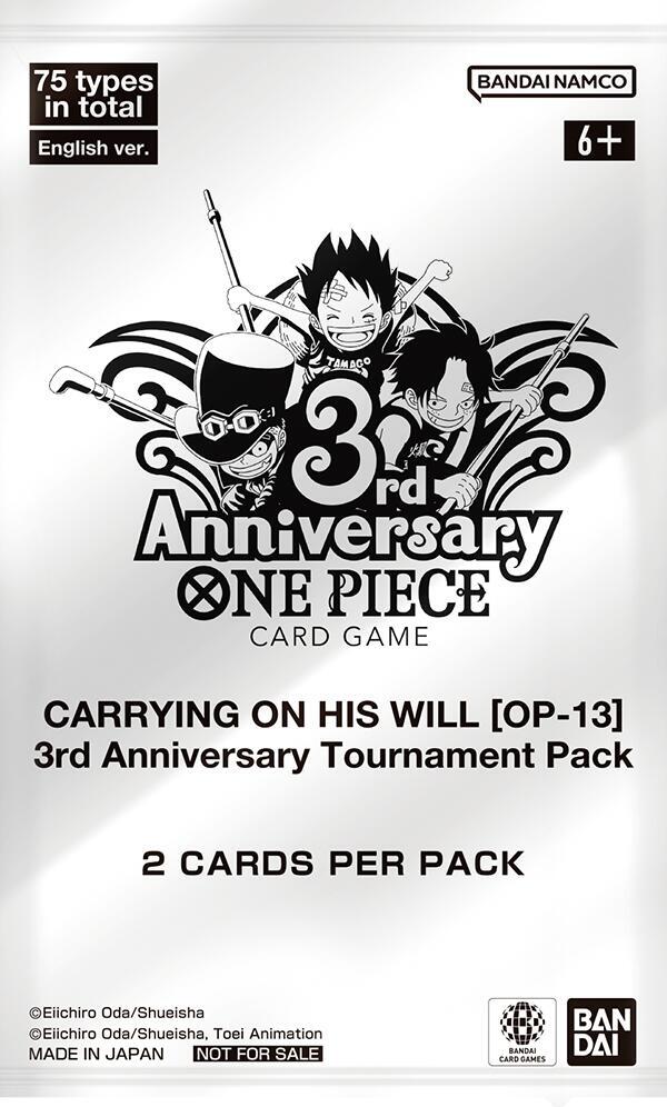 One Piece Carrying On His Will - 3rd Anniversary Tournament Pack – Englisch