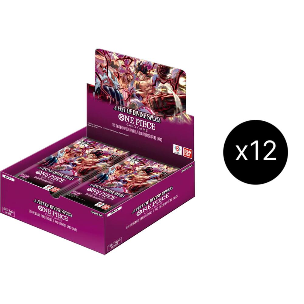One Piece A Fist of Divine Speed Booster Box Case – Englisch