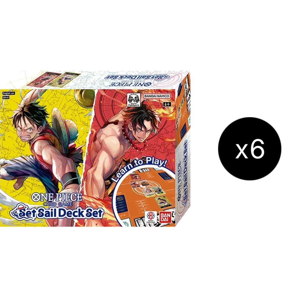 One Piece Set Sail Deck Set Display – Englisch