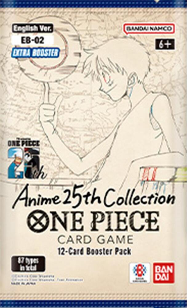 One Piece Extra Booster: Anime 25th Collection Pack – Englisch