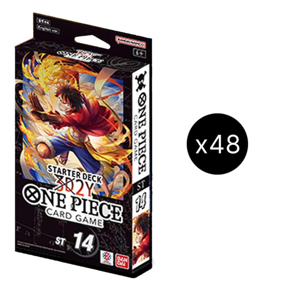 One Piece Starter Deck 14: 3D2Y Display Case – Englisch