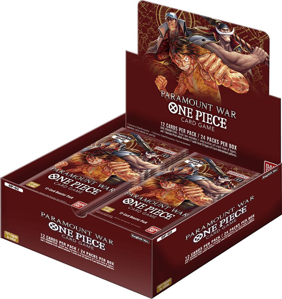 One Piece Paramount War - Booster Box – Englisch