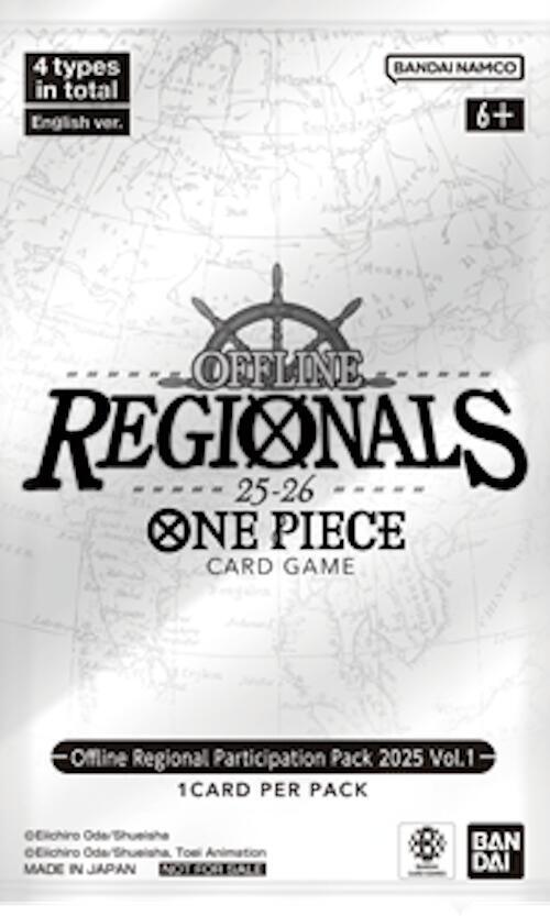 One Piece Offline Regional Participation Pack 2025 Vol. 1 – Englisch