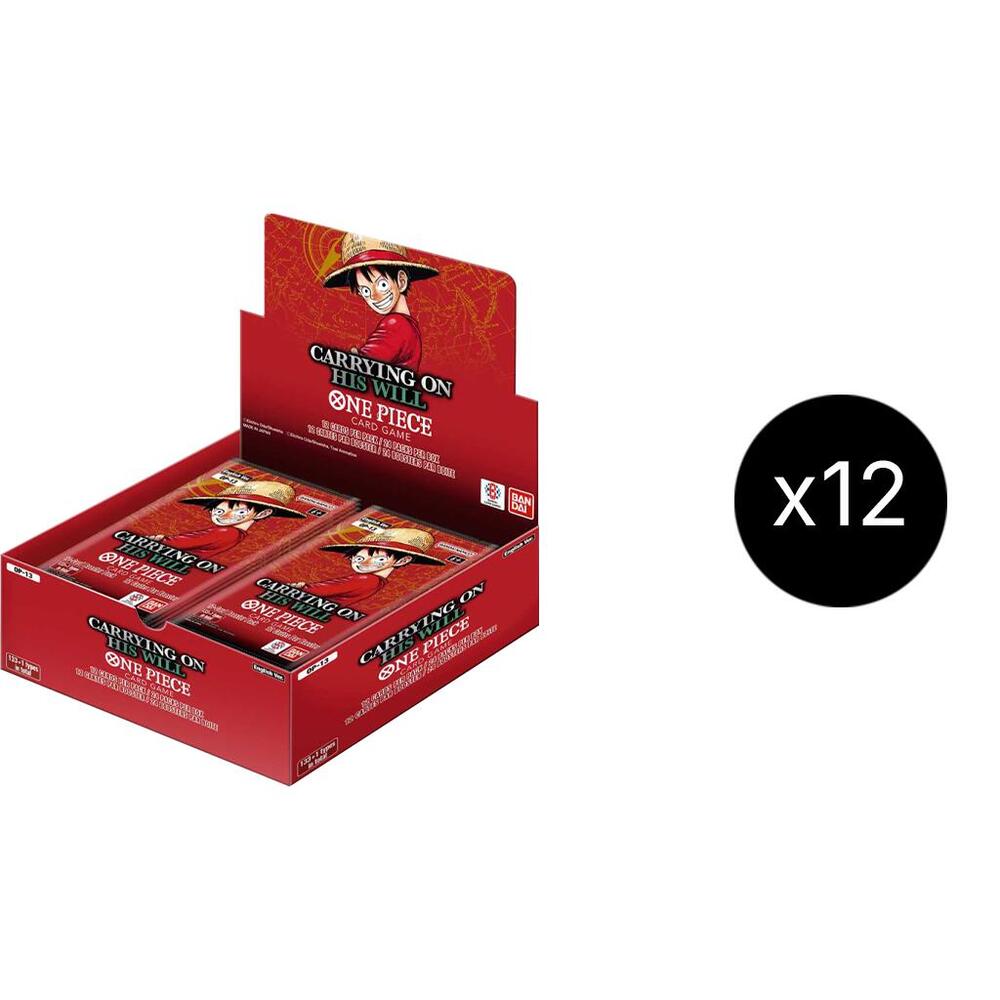 One Piece Carrying On His Will Booster Box Case – Englisch