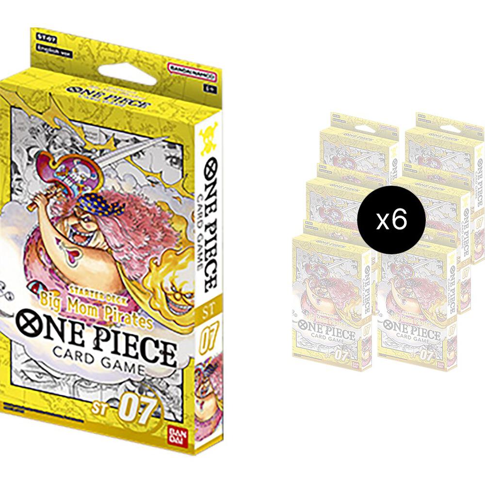 One Piece Starter Deck 7: Big Mom Pirates Display – Englisch