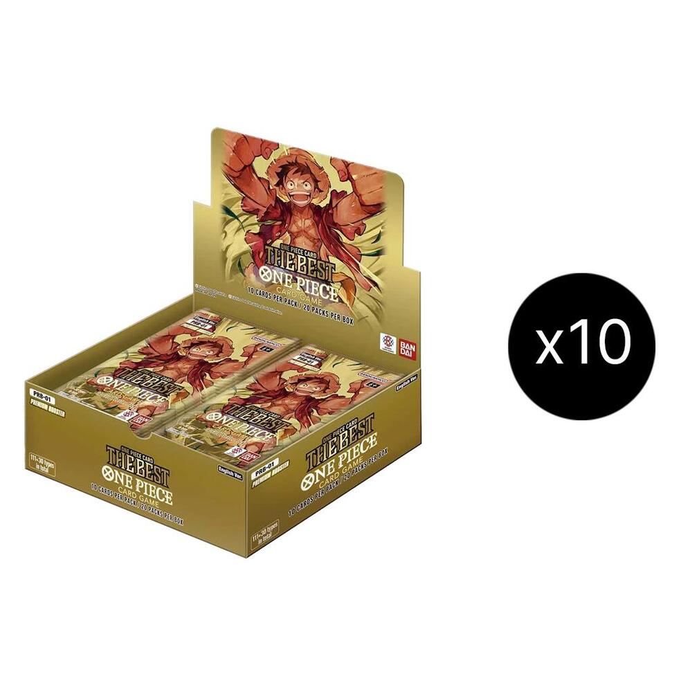 One Piece Premium Booster - Booster Box Case – Englisch