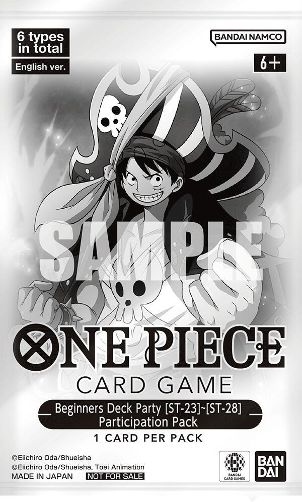 One Piece Beginners Deck Party [ST-23] - [ST-28] Participation Pack – Englisch