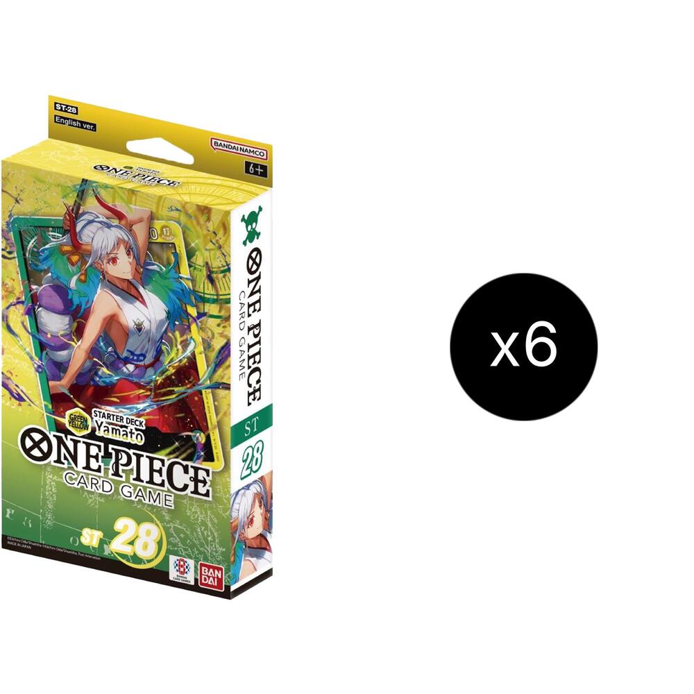 One Piece Starter Deck 28: GREEN/YELLOW Yamato Display – Englisch