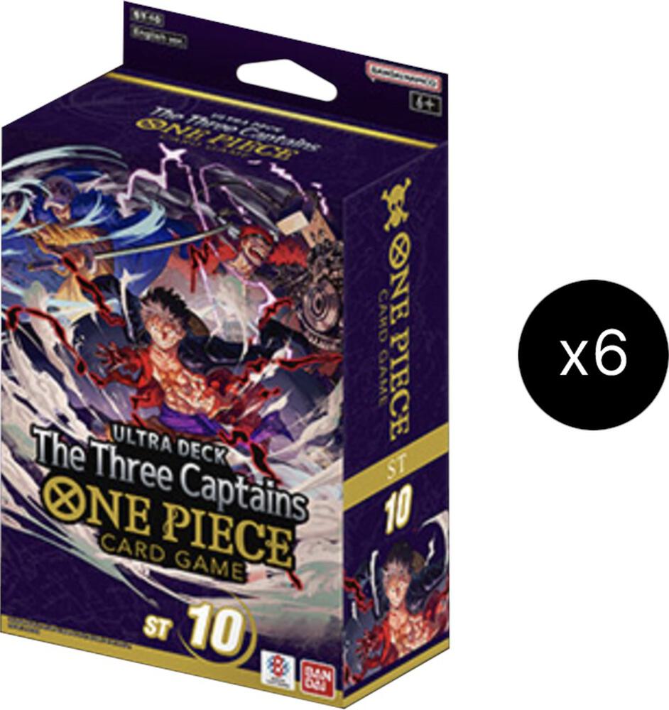 One Piece Ultra Deck: The Three Captains Display – Englisch