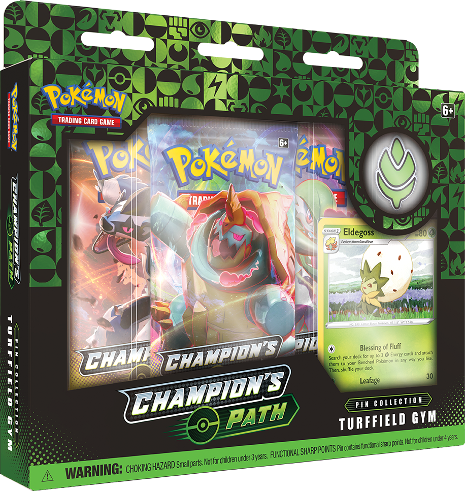 Champion’s Path Pin Collection Turffield Gym