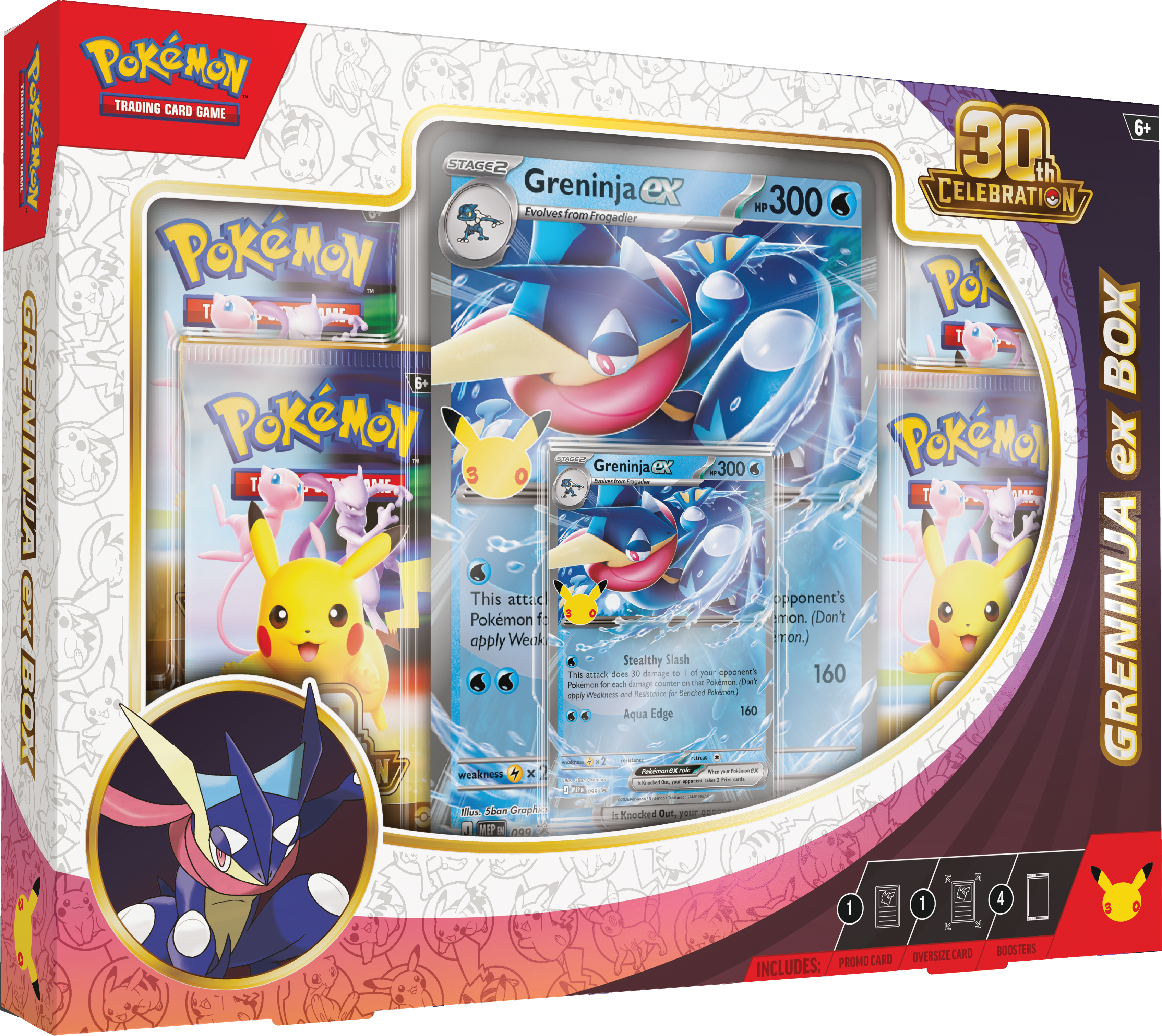 30th Celebration Greninja ex Box