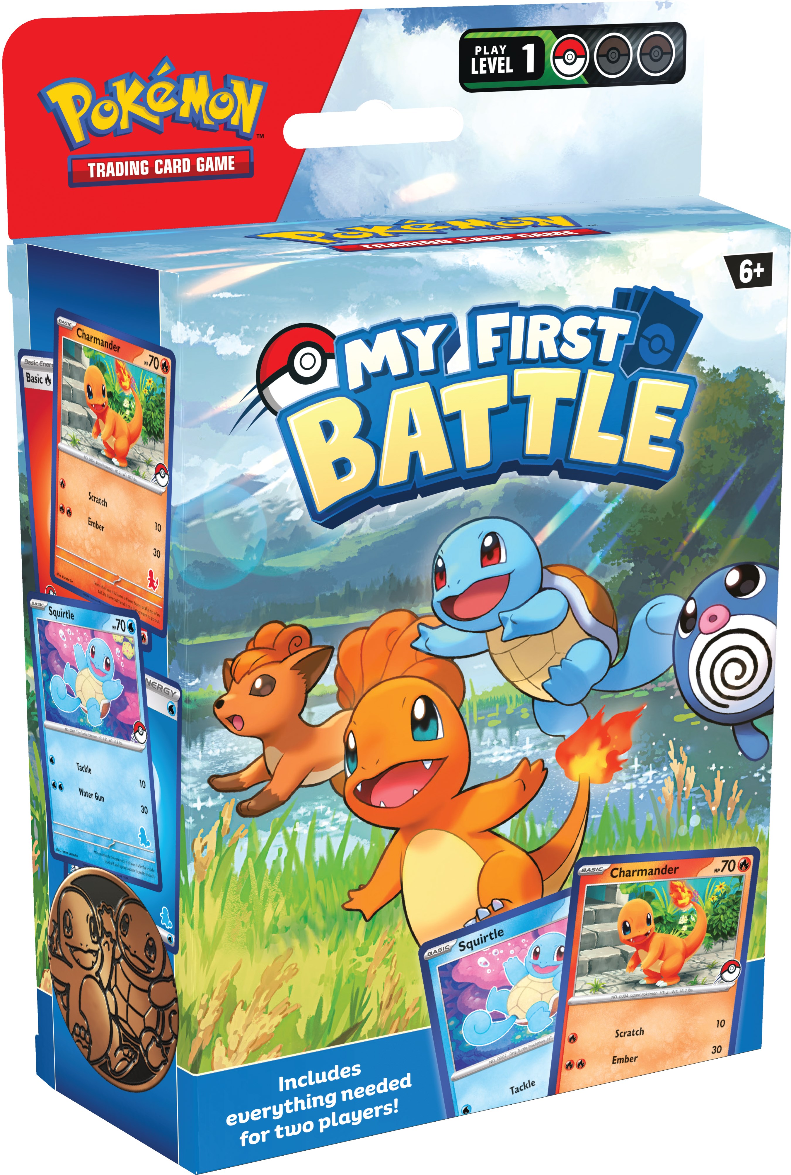 My First Battle – Charmander & Squirtle
