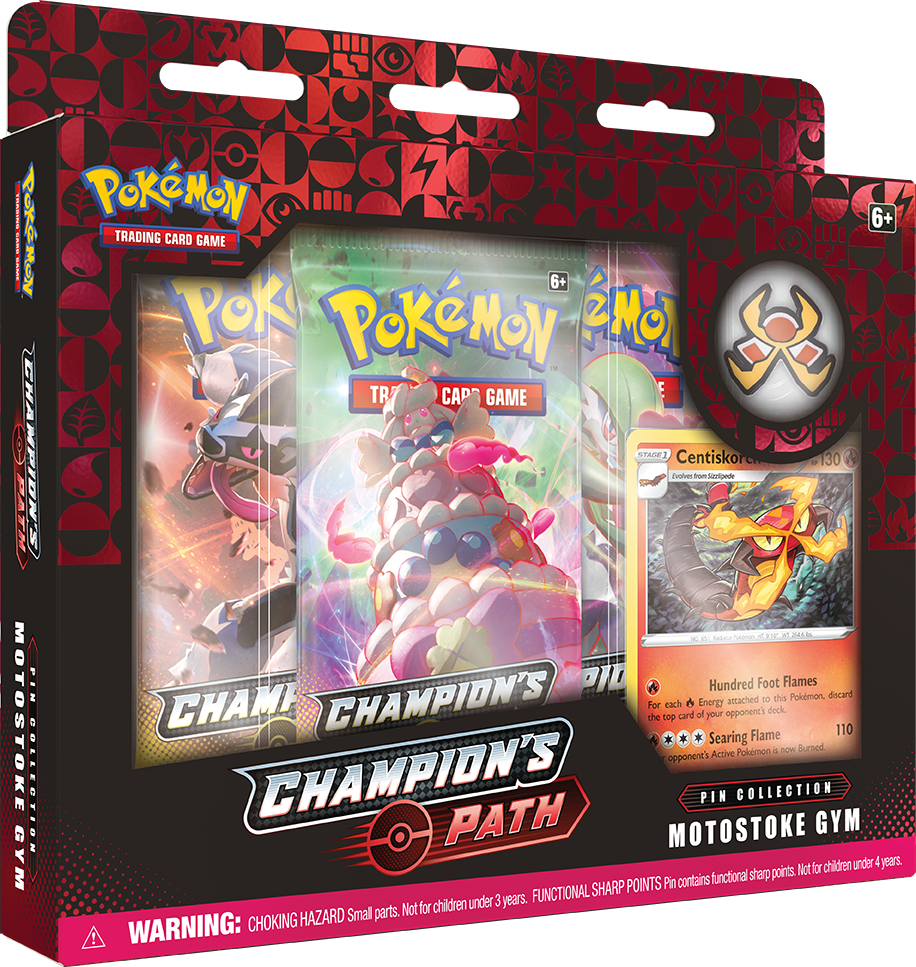 Champion’s Path Pin Collection Motostoke Gym