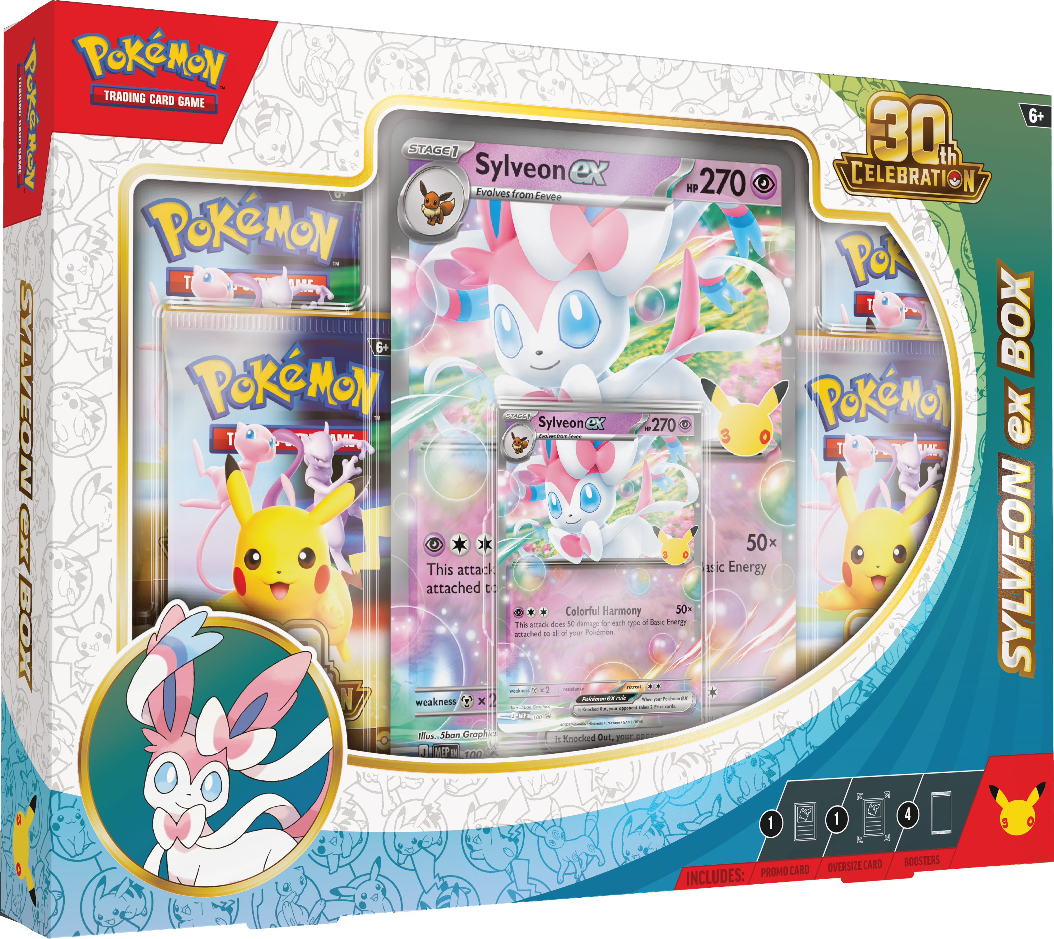 30th Celebration Sylveon ex Box