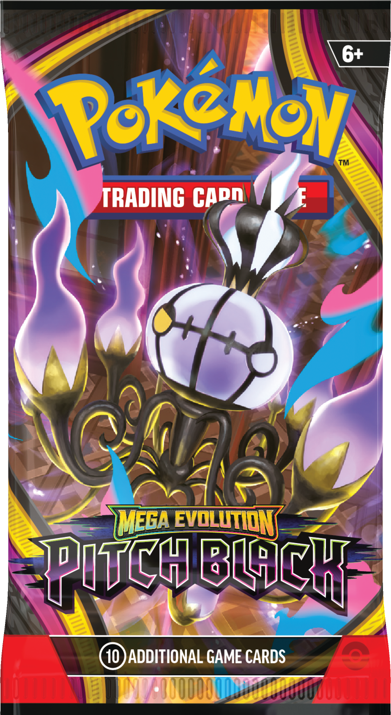 Mega Evolution—Pitch Black Booster Pack Mega Chandelure