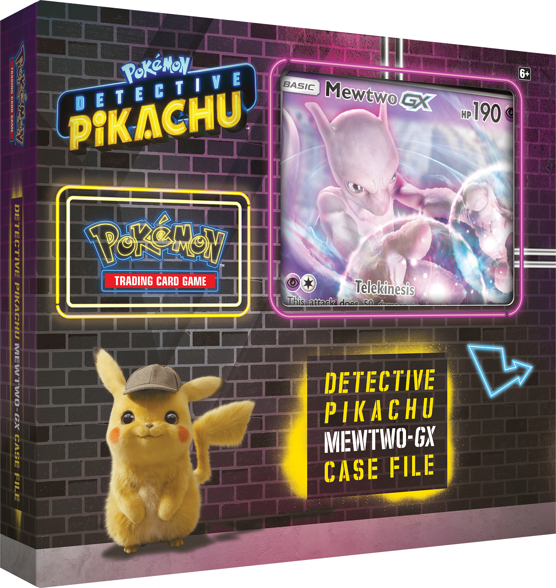 Pokémon Detective Pikachu Mewtwo GX Case File