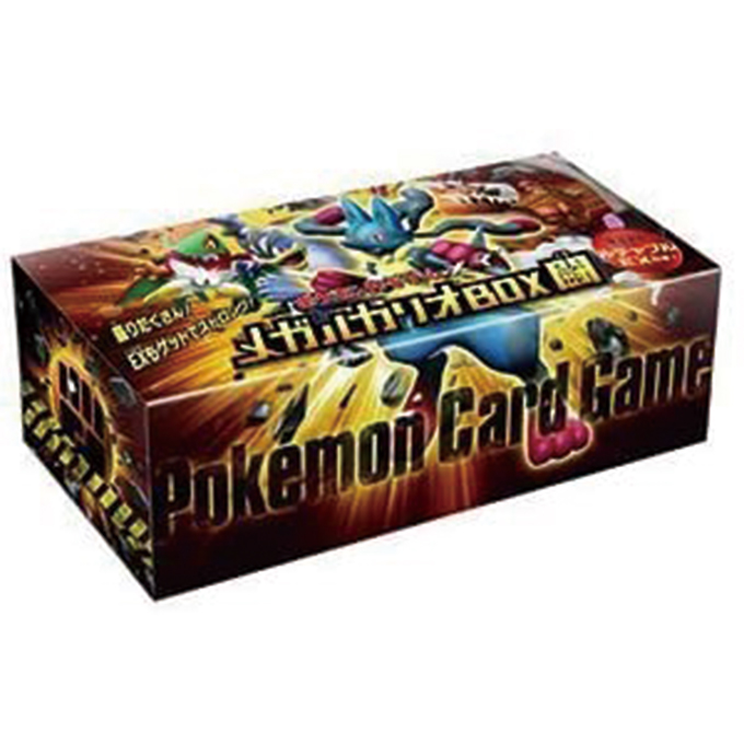 Pokémon 「メガルカリオBOX 闘」 – Japanische Ausgabe