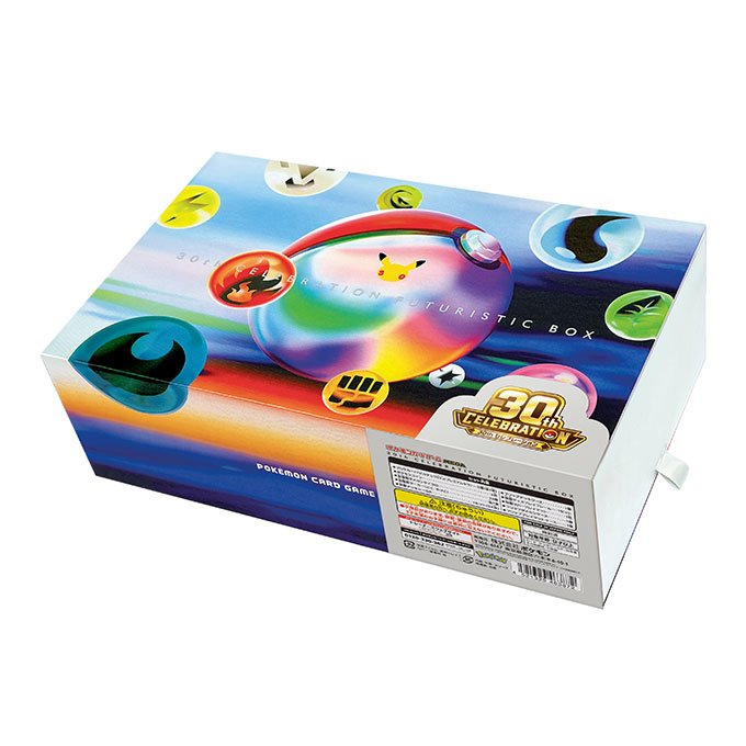 Pokémon 「30th CELEBRATION FUTURISTIC BOX」 – Japanische Ausgabe